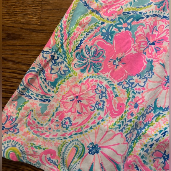 Lilly Pulitzer Girls Floral Cotton Dress - Picture 3 of 5